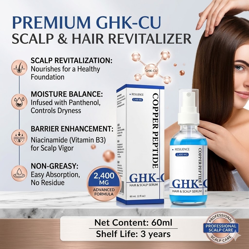 GHK-Cu 구리 펩타이드 헤어 성장 세럼 탈모 방지  - Epidermal Growth Factor 리뷰 및 가격